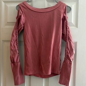 We the Free Women's Cold Shoulder Top in Pink